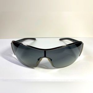 Prada Oversized Wrap Sunglasses SPR 53H 5AV-5D1 115 3N Vintage